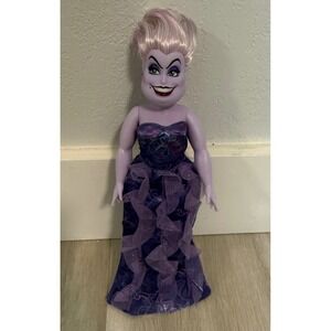 Disney The Little Mermaid Ursula Doll Purple Gown Dress Up Toy Princess Villain
